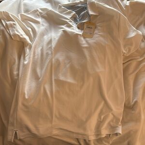 Men’s collared polo short sleeve shirt